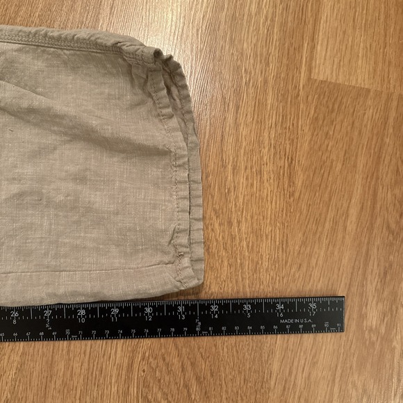 Tommy Bahama Pants Men's Size 42 (Act 38x31.5) Beige 100% Linen Beach Comfort - Picture 5 of 10